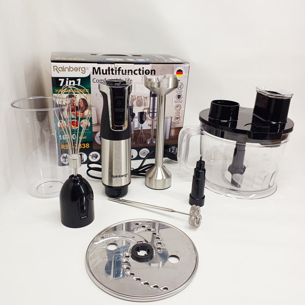 Блендер з функцією приготування коктейлів, Потужний занурювальний блендер для дому PK-19 Львів - фото 8