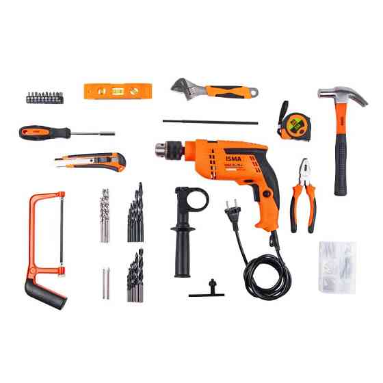 Набор инструментов с дрелью электрической,95пр.(220V,750W,0-2900об/мин),в кейсе IS-1095 Одесса