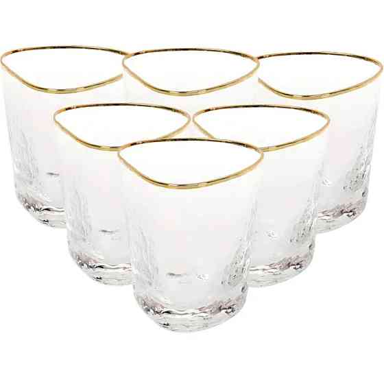 Yiwu Набір з 6 склянок, 400 мл, для лимонаду, води, соку та коктейлів HP-16-26 Коломия