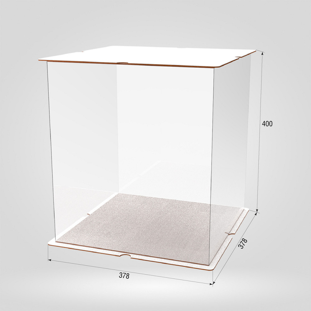 Коробка для тортів, квітів та подарунків EKOSTAR 350х350х400 Київ - фото 2