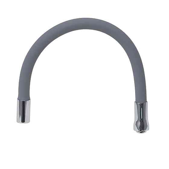 AQUATICA Излив (гусак) 3/4" для кухни силиконовый серый AQUATICA (XH-5240) (9793511) Коломия