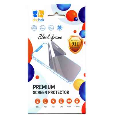 Стекло защитное Drobak Motorola G23 (Black) (717149) Винница