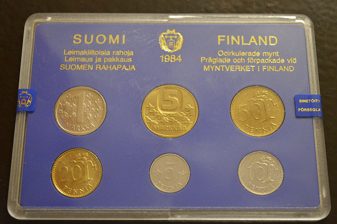 Минт сет Финляндии, 1984 г Полтава - изображение 1