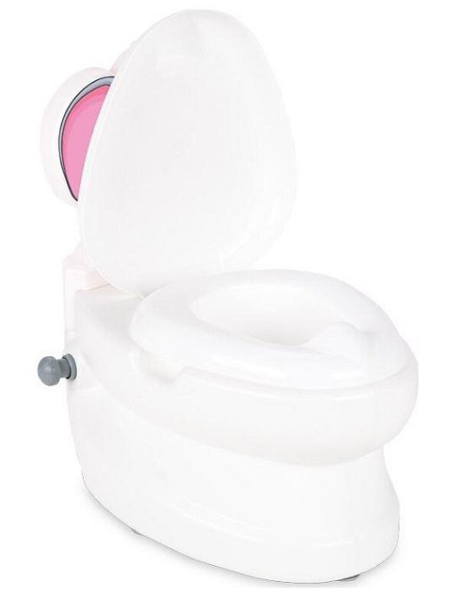 Навчальний дитячий горщик Унітаз Pilsan (білий з слоником) (07-566) для дітей Київ - фото 2