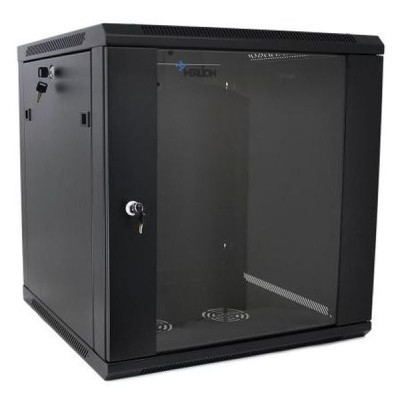 Шкаф настенный Merlion 27U 19" 600*600mm (Ш*Г)мм, black (Ml3-6627) Винница - изображение 1