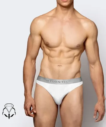 Труси чоловічі спорт Basic Atlantic 2BMP-013 S, Білий Київ