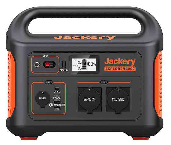 Портативна електростанція 2 розетки / 2 порти Jackery Explorer (1000) 1000 Вт Нововолинськ