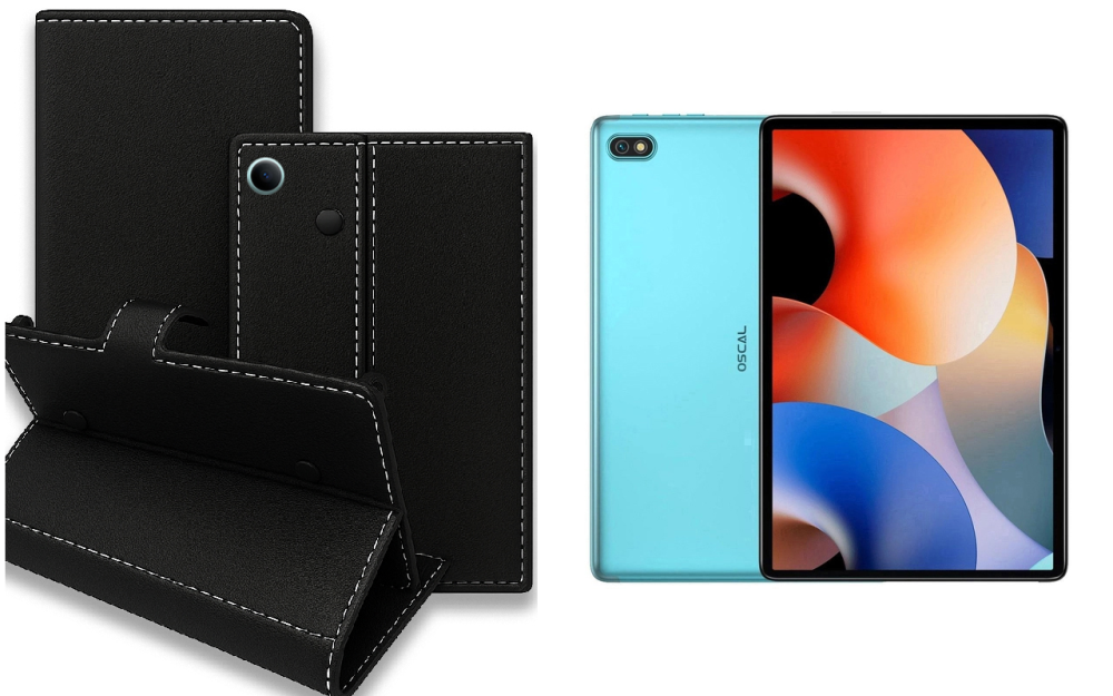 Книжка-трансформер для планшета Blackview Oscal Pad 15, колір Black Київ - фото 1