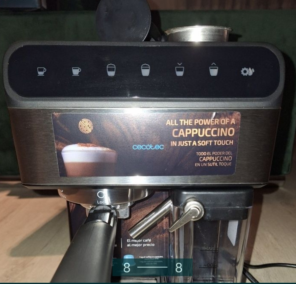 Кофемашина CECOTEC ROWER instant - ccino 20 Touch. Киев - изображение 1