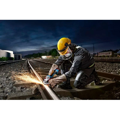 Шліфувальна машина Bosch GWS 18V-11 125мм, 18В, 2x5Ah, 0-9000об/хв, 1.7кг, кейс (0.601.9N4.103) Вінниця - фото 3