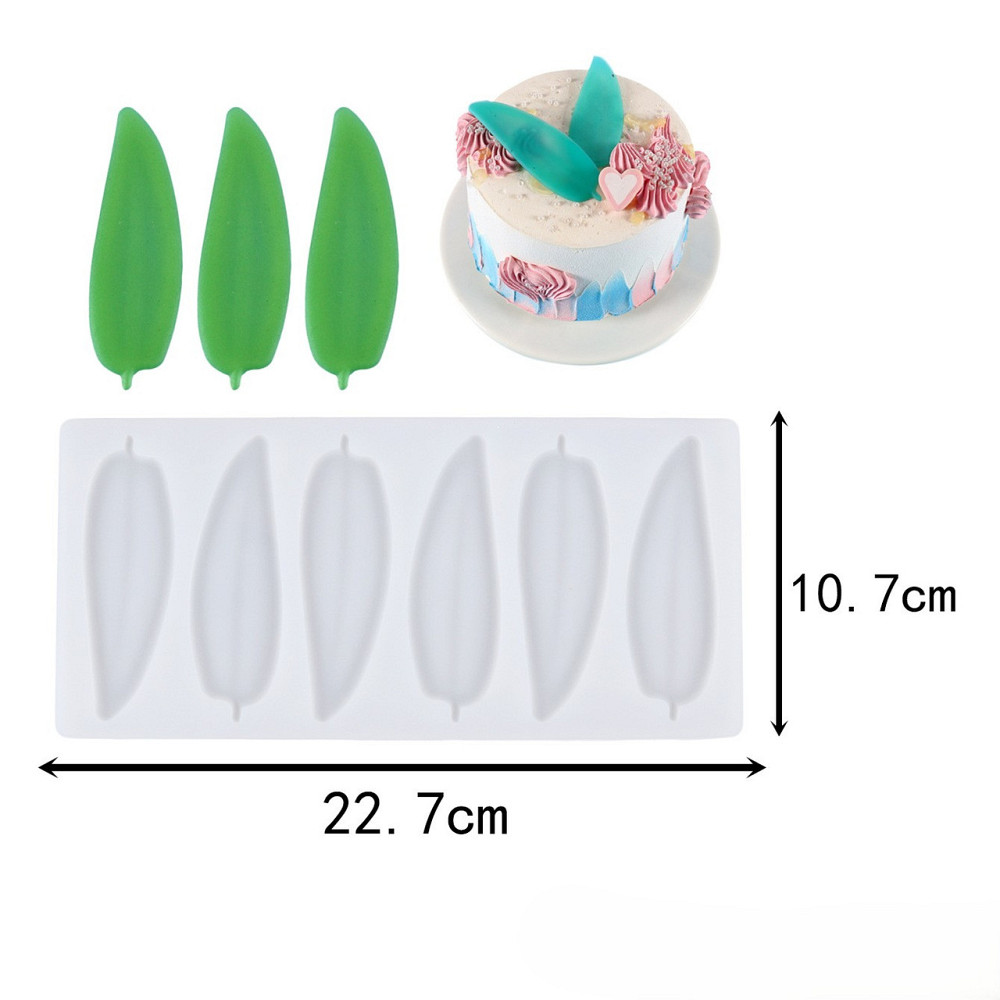 Формочка для шоколада Листья 107 на 227 мм серый Киев - изображение 2