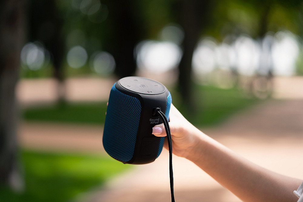 Портативна акустична система 2E SoundXPod 15Вт, BT 5.3, TWS, IPX6, Синій Киев - изображение 8