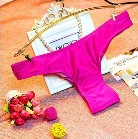 Трусики для купальника стрінги рожевий 48 Київ