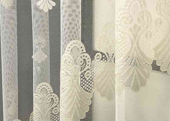 Кухонна арка VR-Textil № 000к жакард бежевий 300х185 см (51-257) Київ