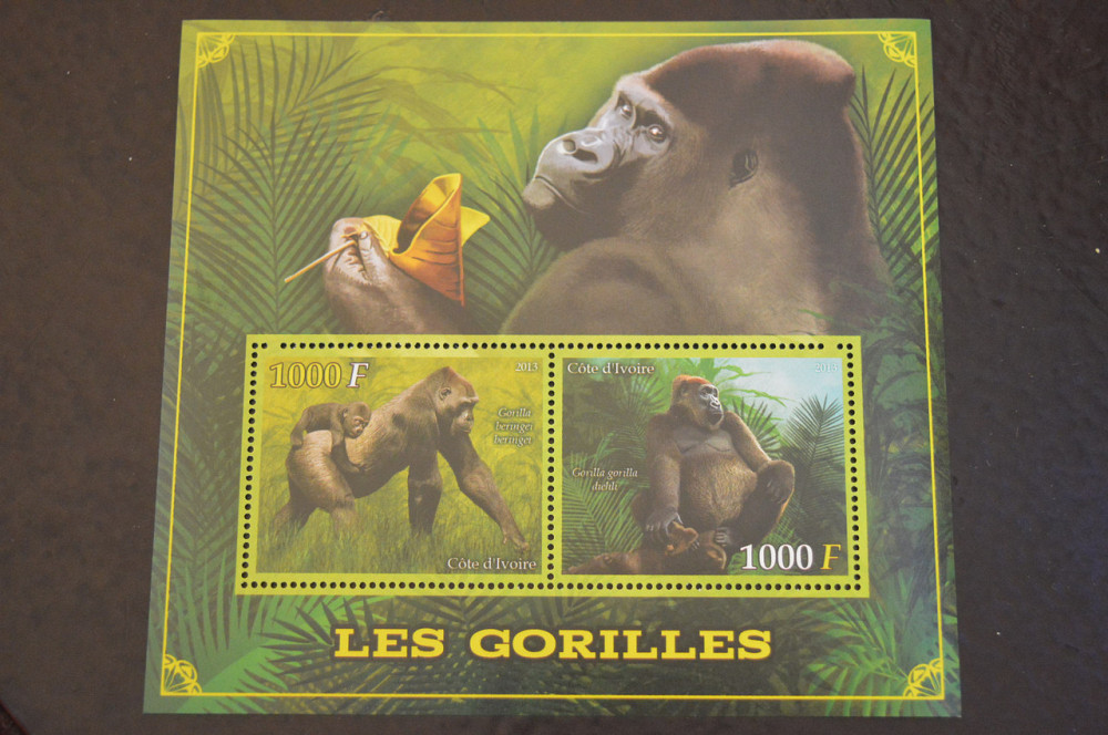 Кот-д'Івуар. Фауна. Блок. 2015 рік (В-6) Полтава - фото 1