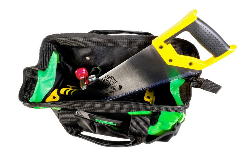 Сумка для інструментів MASTERTOOL 360х210х260 мм 8 кишень пластикове дно 1680 DEN 79-1914 Рівне - фото 8