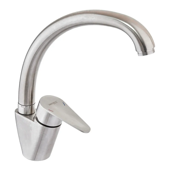 Кухонний змішувач Mixxus NEO-011 з нержавіючої сталі (MI6234) Харків