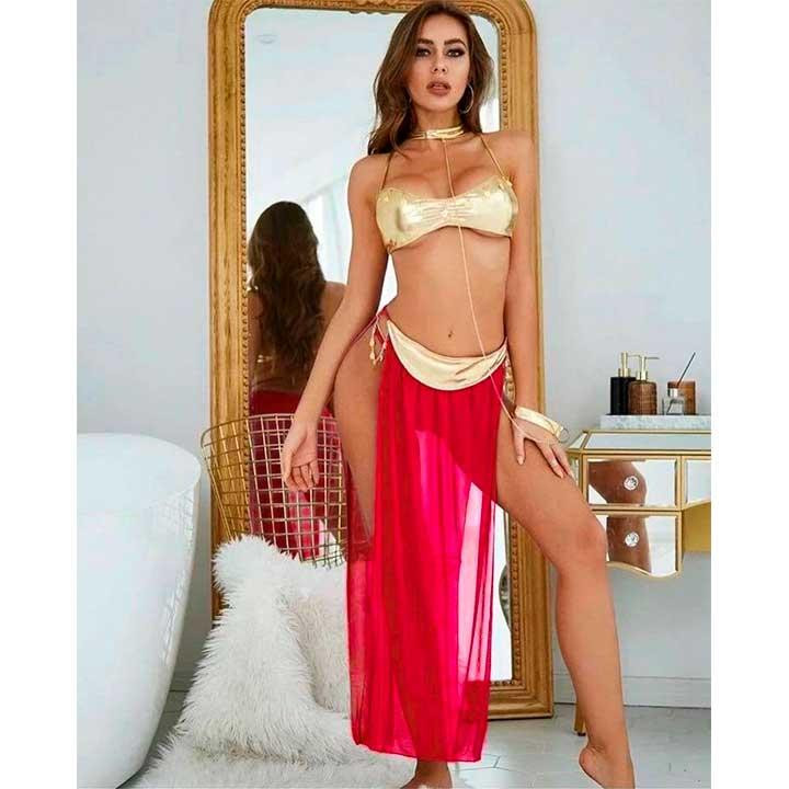 Костюм "Східної танцівниці" - S/M/L - Чорний – Рольові костюми Вінниця - фото 3