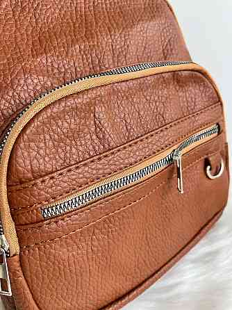 Рюкзак городской молодежный женский коричневый Киев