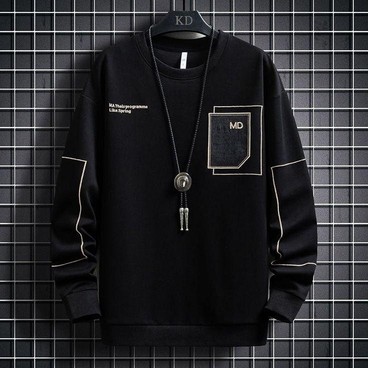 Свитшот черный мужской с принтом 2711524649 размер 46 Днепр - изображение 2