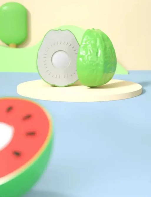 Набір фруктів пластикових для дітей, набір юних кулінарів + кошик і столові прилади, 17 предметів Кам'янець-Подільський - фото 5