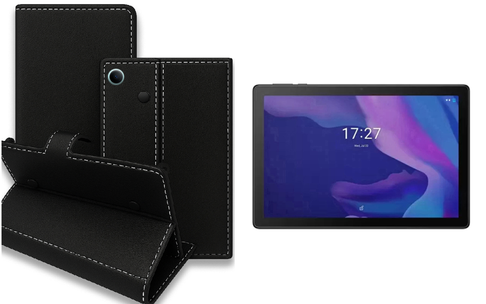 Книжка-трансформер для планшета Alcatel Tkee Max (8095), колір Black Київ - фото 1