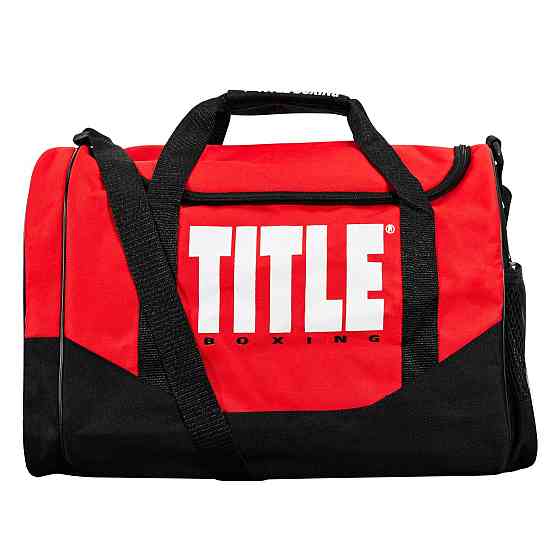 Спортивна сумка TITLE Boxing Individual Sport Bag Red Кам'янське