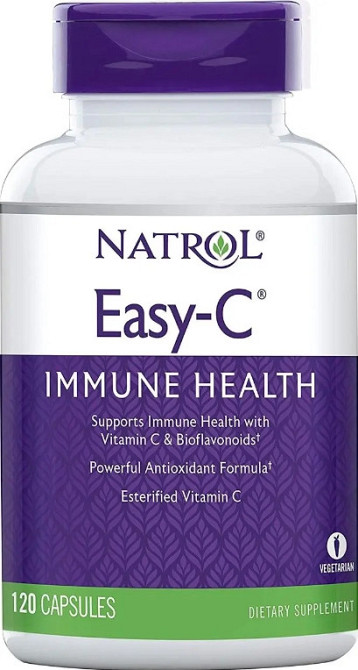 Витамин C Natrol Easy-C 500 мг 120 капс Киев - изображение 3
