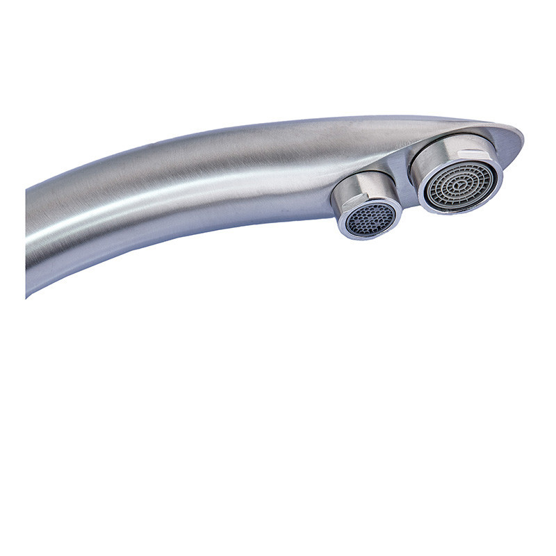 Змішувач для кухні з виходом для питної води Champion SUS-021 нерж. сталь (CH0330) Чернівці - фото 3