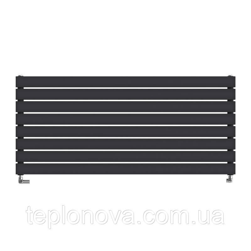 Дизайнерский радиатор 544/1200 (мм) черный мат IDEALE VITTORIA H 11 85441200 Черновцы - изображение 1