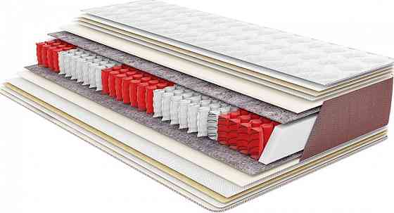 Ортопедичний матрац Практик софт пружинний (незалежна пружина - покет) TM Come-For 90х190 Харків