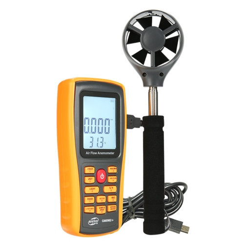 Анемометр професійний USB 0,3-45 м/с, 0-45 °C BENETECH GM8902X Одеса - фото 1