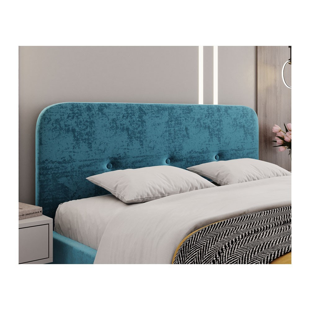 Кровать MichelleDesign Noel Ocean VIP с дополнительной металлической цельносварной рамой 160x200 синий Киев - изображение 6