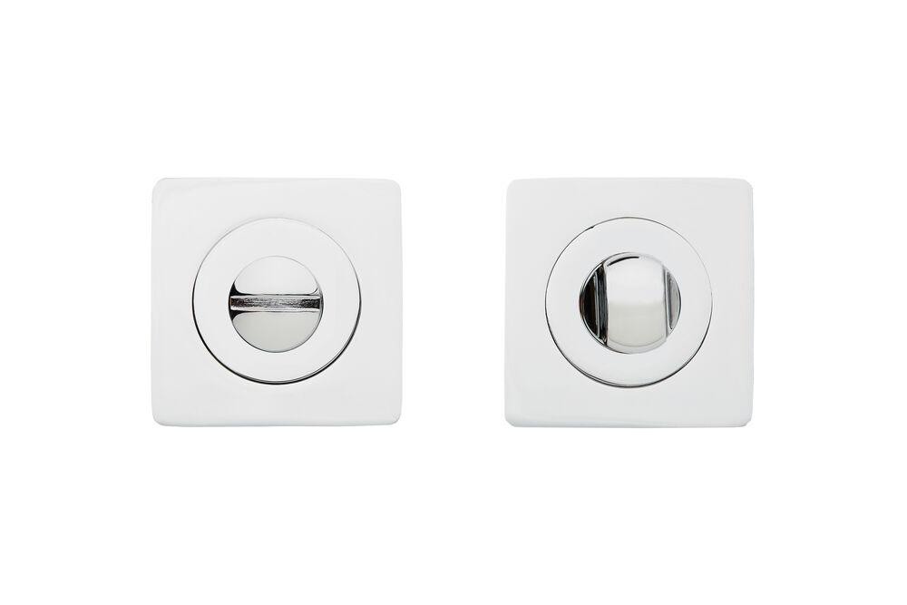 Сантехнический фиксатор Gavrohe Z3-WC CP/CP  (накладка на дверь санузла с поворотником) хром/ хром Киев - изображение 1