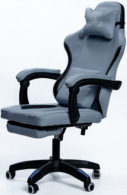 Кресло геймерское DIEGO Soft Blue Киев - изображение 6