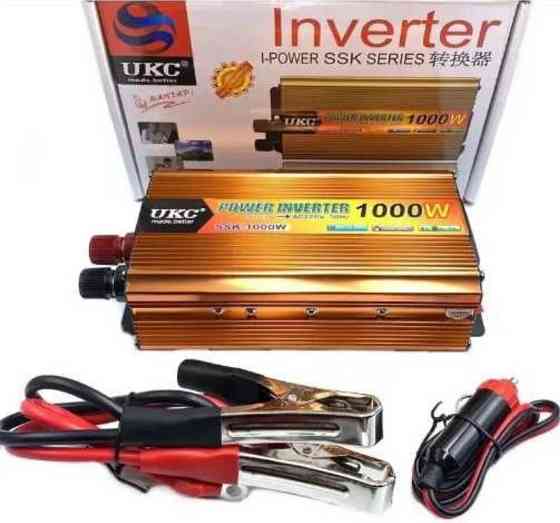 Инвертор 1000W Преобразователь напряжения 12V в 220V Інвертор з USB. Київ
