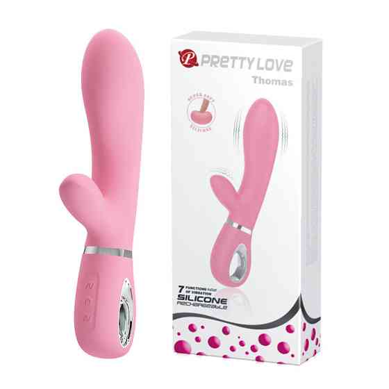 Вибратор PRETTY LOVE THOMAS USB PINK 7 function Sex Aura Киев