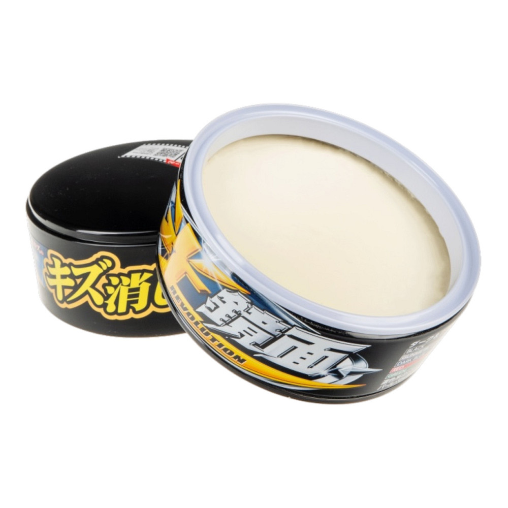 Твердый воск SOFT99 Scratch Clear Wax Mirror Finish Black от царапин для темных авто 200 г Чортков - изображение 3