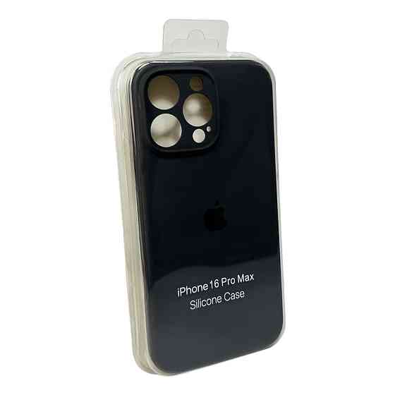 Чохол для iPhone 16 Pro, силіконовий, темно-сірий Київ