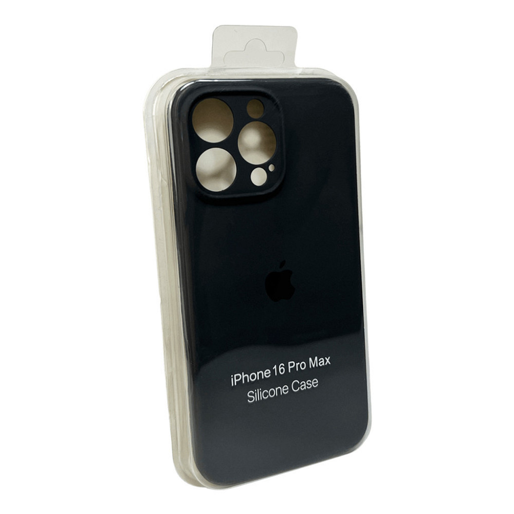 Чохол для iPhone 16 Pro, силіконовий, темно-сірий Київ - фото 5