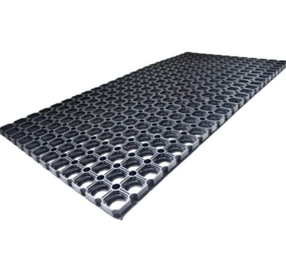 Килимок гума Соти 50*100*1,6см К-38 чорний ДУБНО Житомир