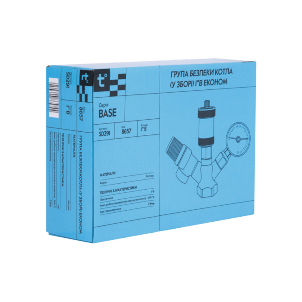 Група безпеки котла Thermo Alliance Base Plus 1" SD291 Київ - фото 14