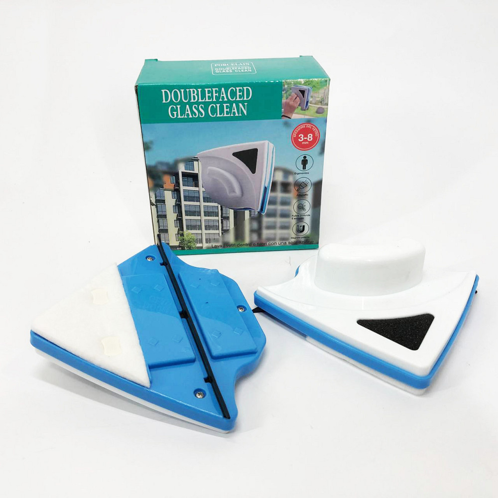 Щітка магнітна для миття скла з двох сторін Doublefaced Glass Clean KL-54 Івано-Франківськ - фото 6
