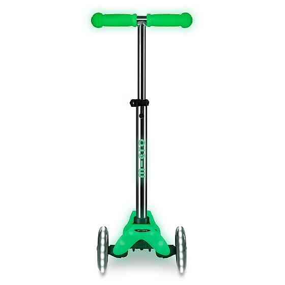 Самокат Micro серії Mini Deluxe Glow LED – Крижаний лайм Дніпро