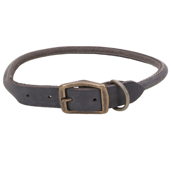 Coastal Circle-T Round Dog Collar КОСТАЛ СЕРКЛ-Т круглый кожаный ошейник для собак, 1.2х50см Киев - изображение 1