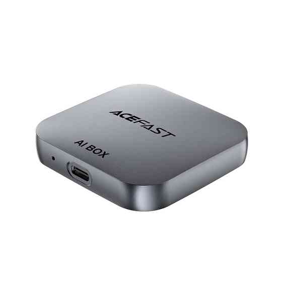 Адаптер ACEFAST QC2 AI Box CarPlay wireless adapter for car Metal Gray Одеса