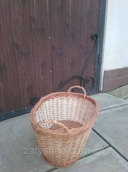 Кошик плетений великий на овочі та фрукти Київ - фото 6