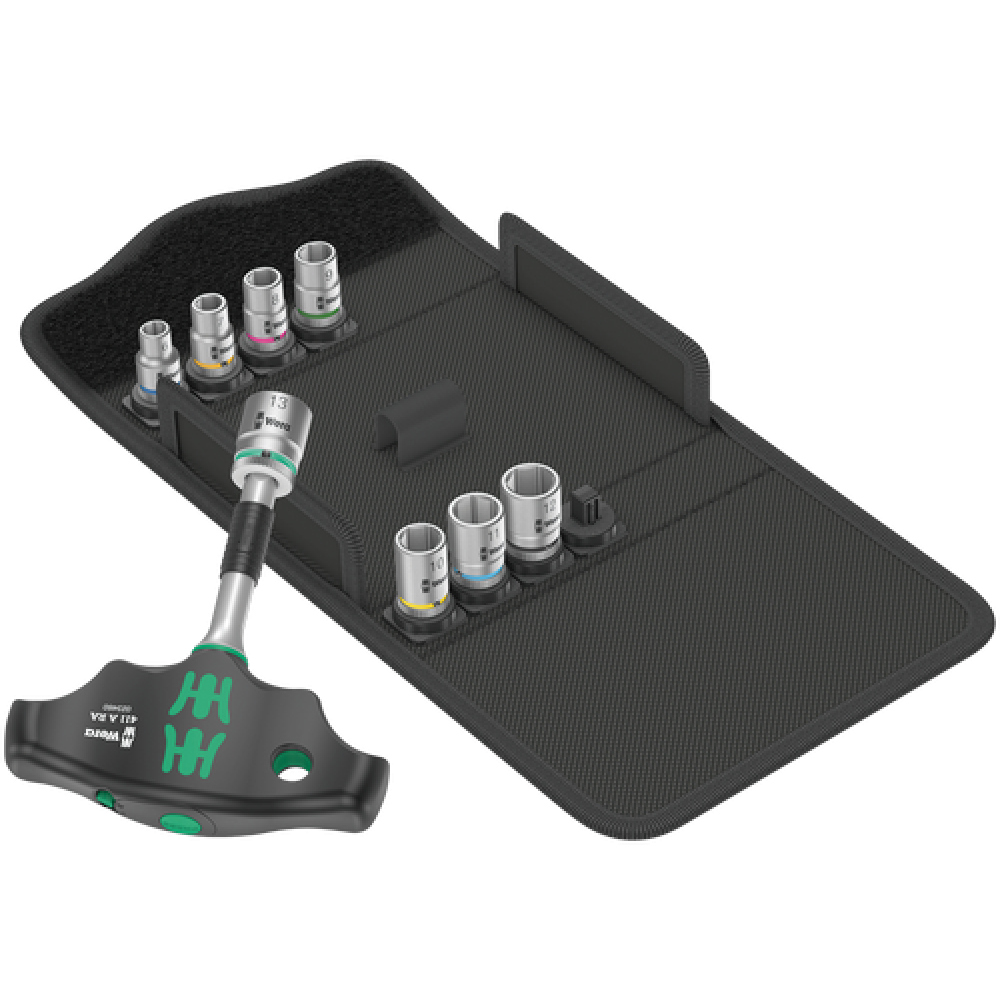 Wera Отвертка Т-образная реверсивная с комплектом насадок, 9шт 05023470001 Одесса - изображение 1