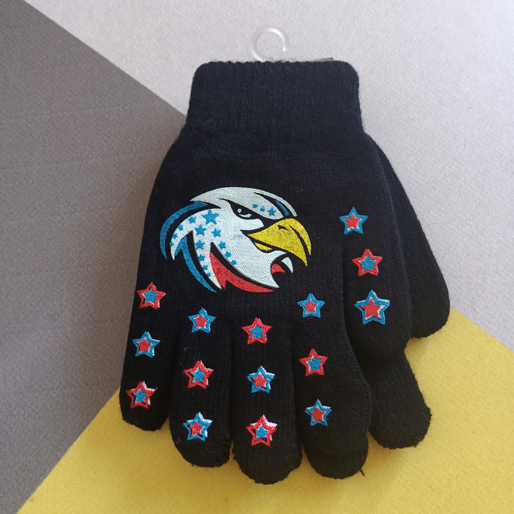 Детские перчатки 5-9 лет теплые двойные для мальчиков, дизайн в ассортименте. Киев - изображение 2