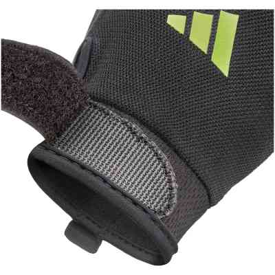 Перчатки для фитнеса Adidas Essential Training Gloves ADGB-15003GN чорний, зелений L (885652025973) Винница